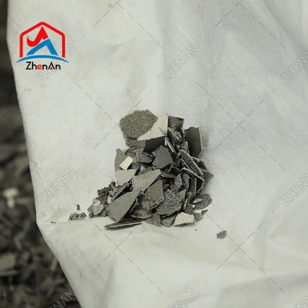 Electrolytic Manganese SheetMn 99.7 Metal Flakes Price Pure Electrolytic High Quality Sheet Metal Manganese For Aluminium